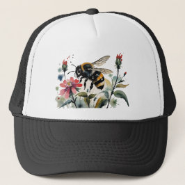 Busy Bee Pollination Rosa Flowers Keps