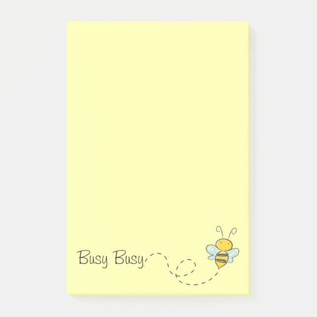 Busy Bee Post-it® Notes 4 x 6 Post-it Block (Framsida)