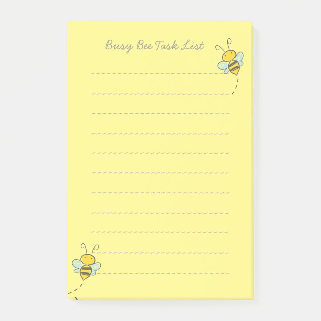 Busy Bee 'to Do' Pad Post-it Block (Framsida)