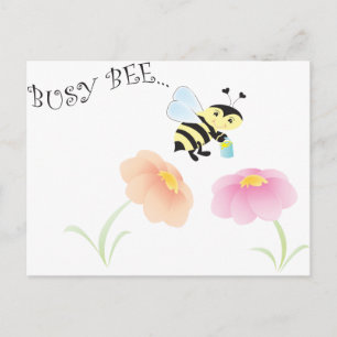 Busy Bee Vykort