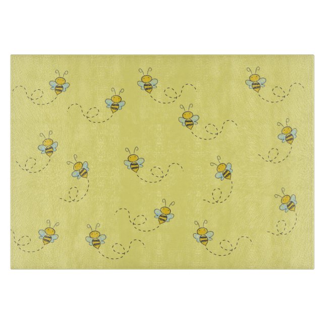 Busy Bee Yellow Pattern  (Framsidan)