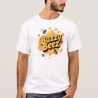 Busy Bees in Action - Up-Close Nature Photography T Shirt