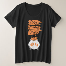 Busy Brewing Magic - Twillingars Mamma to be Hallo T Shirt