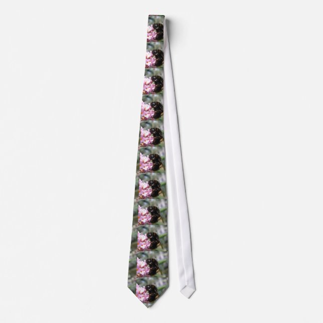Busy Bumblebee and Rosa Flowers Tie Slips (Framsida)