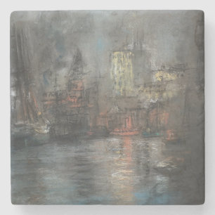 Busy Harbour (av Glenn Cooper Henshaw) Stenunderlägg