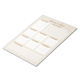 Busy Jewish Mamma Brain-dumpningen 2024 Anteckningsblock