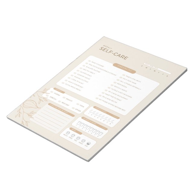 Busy Jewish Mamma Weekly-Self Care Planner 2024 Anteckningsblock (Vinklad)
