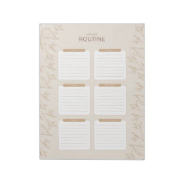 Busy Jewish Mamma Weekly Workout Routine Planner 2 Anteckningsblock