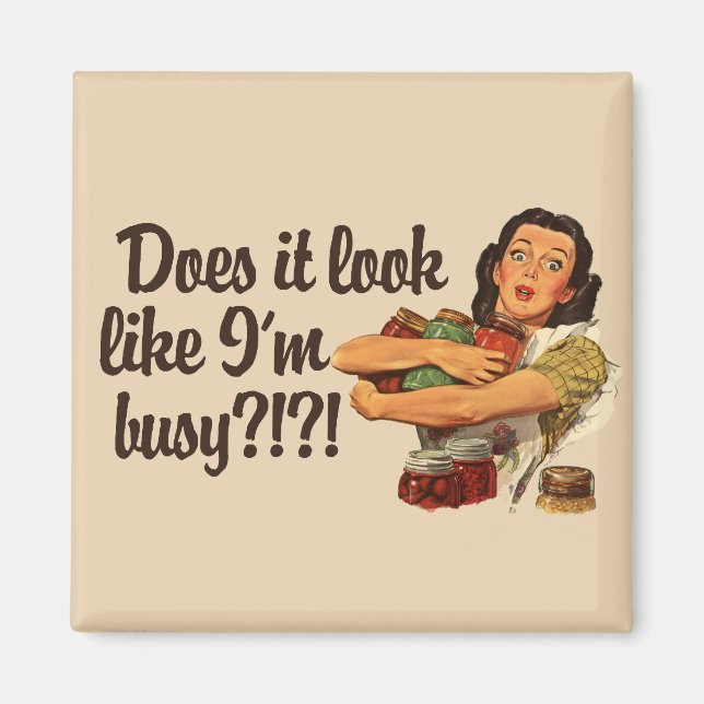 Busy Mamma Magnet (Framsidan)