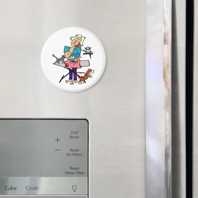 Busy Mamma Magnet (In Situ (Fridge))