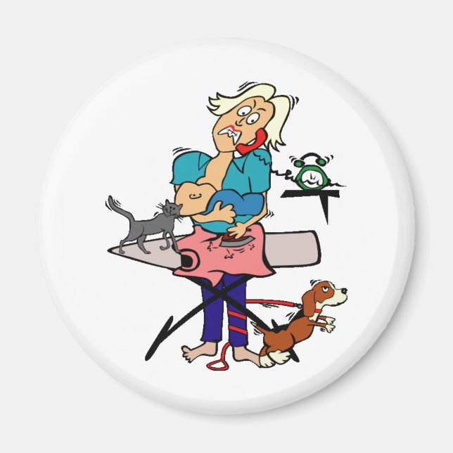 Busy Mamma Magnet (Framsidan)