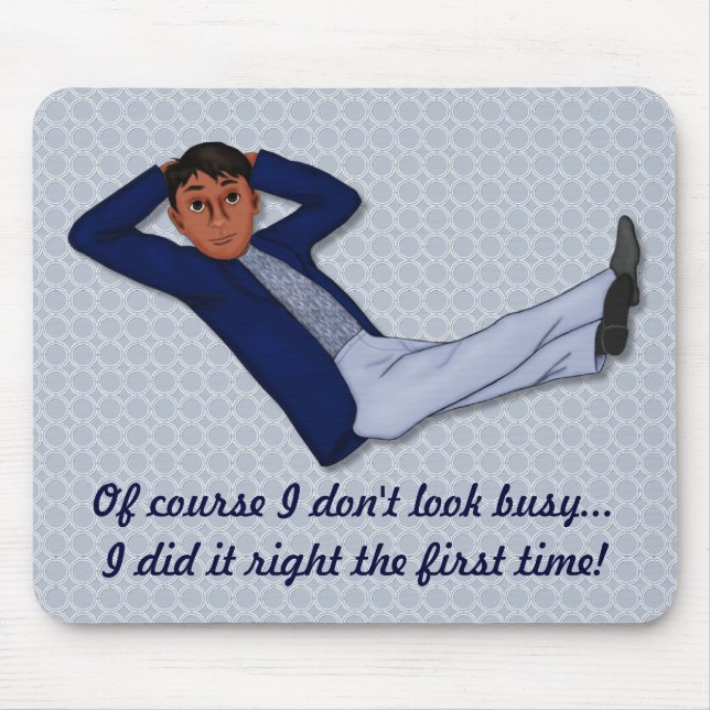 Busy Man Musmatta (Framsidan)