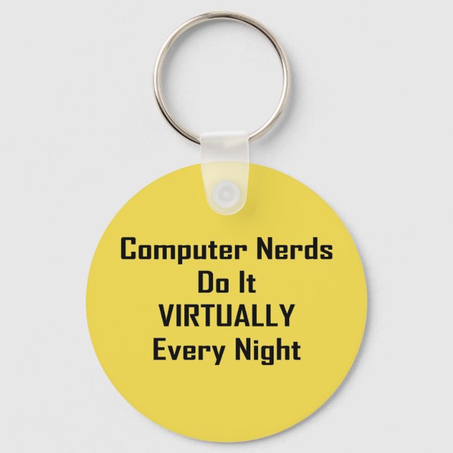 Busy Nerds Nyckelring (Framsida)