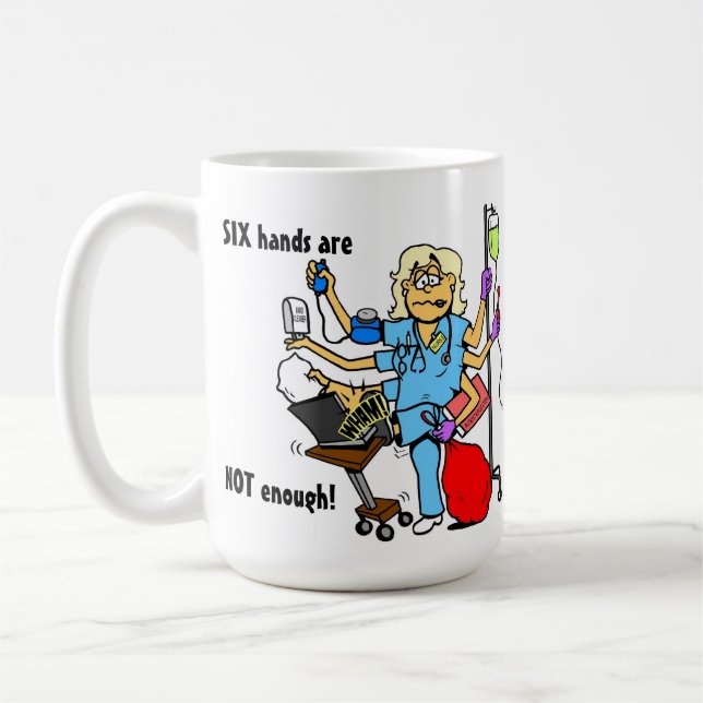 Busy Nurse Mugg (Vänster)