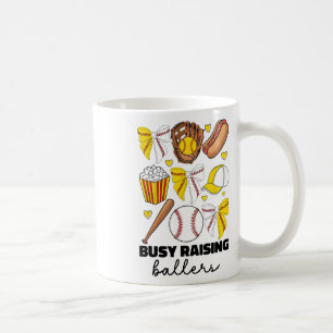Busy Raising Bysebyll and Softbyll Mamma Coq Kaffemugg