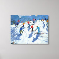 Busy Ski Slope Lofer 2004