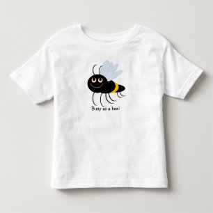 Busy som Bee BuzzOm Bees Cotton Småbarn T-shirt