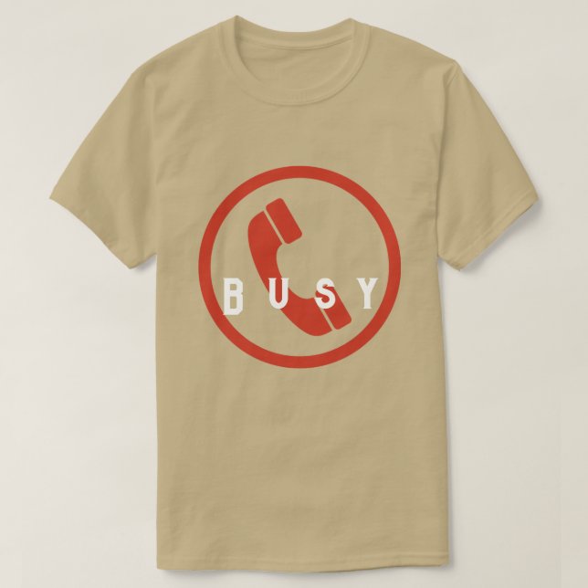 Busy T-Shirt (Design framsida)