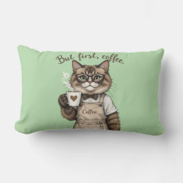 But First, Coffee Cat Lumbarkudde