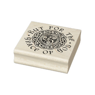 But For The Grace of God rubber stamp Stämpel