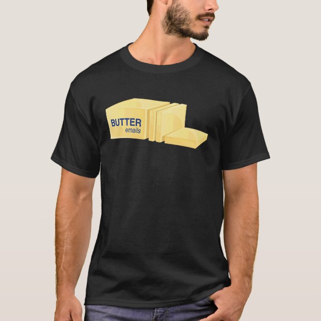 But Her Emails  Political Liberal Activist  Butter T Shirt (Framsida)