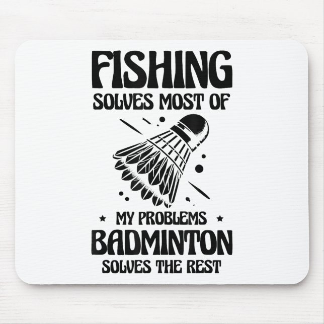 But In My Head Im Playing Badminton Player Shuttle Musmatta (Framsidan)
