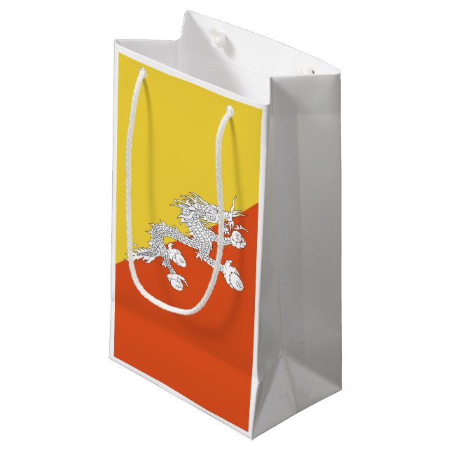 Butan flagga (Framsidan Vinklad)