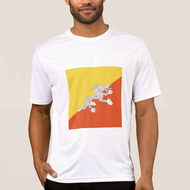 Butane flagga t shirt (Framsida)