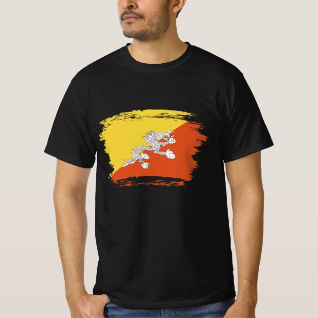 Butane flagga t shirt (Framsida)