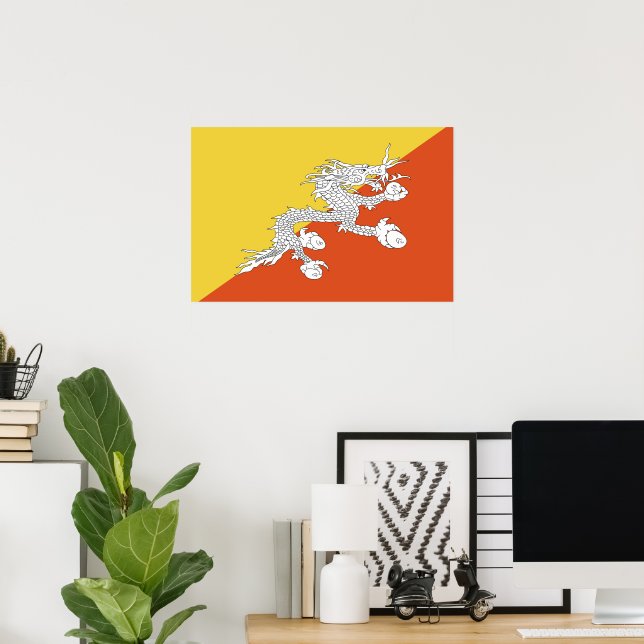 Butanflagg Poster (Hemmakontoret)