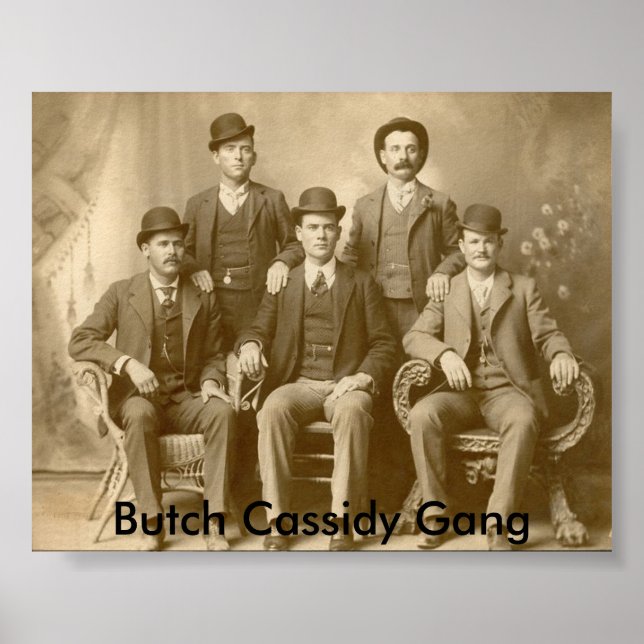 Butch Cassidy Gang Poster (Framsidan)