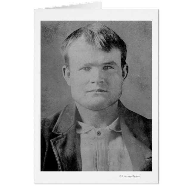 Butch Cassidy Hälsningskort (Framsidan)