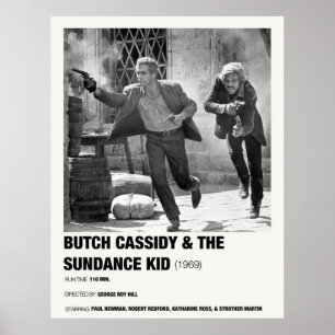 Butch Cassidy och Sundance Kid 1969 Alternat Poster