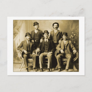 Butch Cassidy och Vild Bunch Vykort