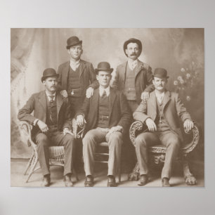 Butch Cassidy - Sundance Kid - Vild Bunch Photo Poster