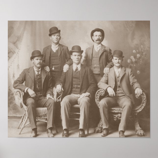 Butch Cassidy - Sundance Kid - Vild Bunch Photo Poster (Framsidan)