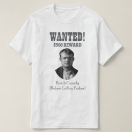 Butch Cassidy Wanted 🚨 Vilda western Outlaw USA T Shirt