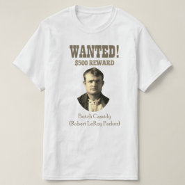 Butch Cassidy Wanted 🚨 Vilda western Outlaw USA T Shirt