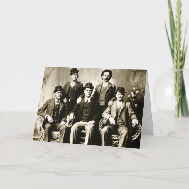 Butch Cassidy's Hål i vägggänget Kort (Framsida)