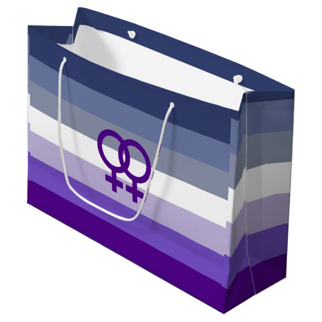 Butch Lesbisk Kärlek WLW Pride (Framsidan Vinklad)