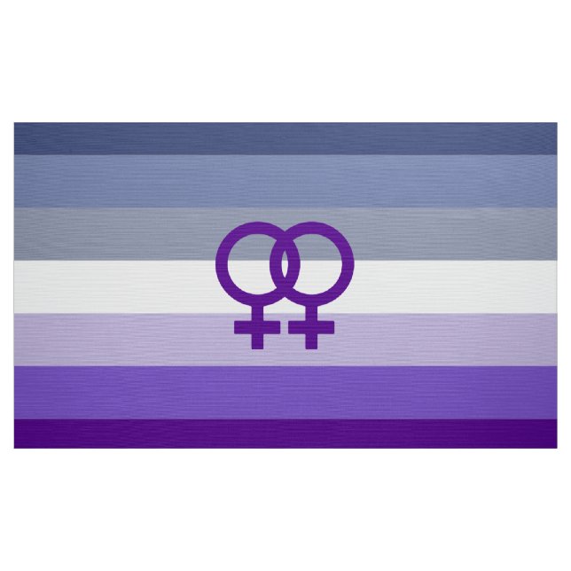 Butch Lesbisk Kärlek WLW Pride Tyg (Yard)