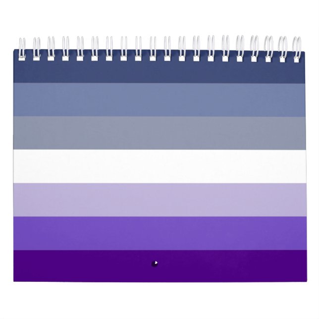 Butch Lesbisk Pride Flagga Kalender (Omslag)