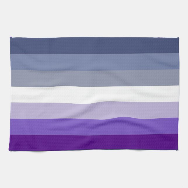 Butch Lesbisk Pride Flagga Kökshandduk (Horisontell)
