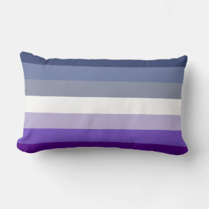 Butch Lesbisk Pride Flagga Lumbarkudde