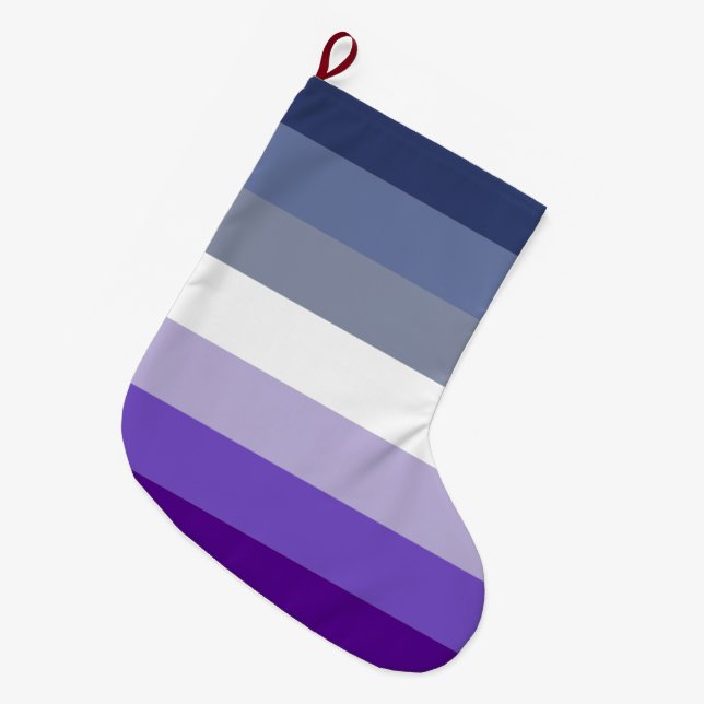 Butch Lesbisk Pride Flagga Stor Julstrumpa (Framsidan (Hängande))