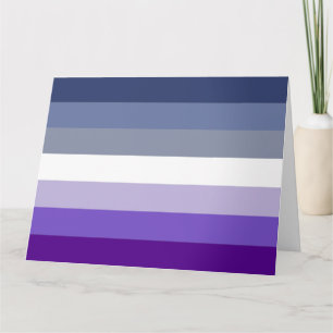 Butch Lesbisk Prideflagga Kort