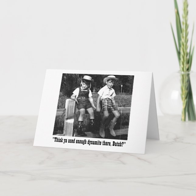 Butch och Sundance Kort (Framsida)