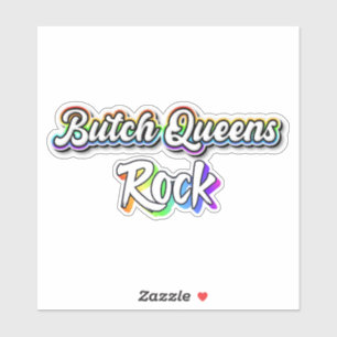 Butch Queens sten Klistermärken