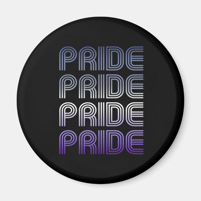 Butch Retro Pride Magnet (Framsidan)