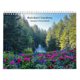 Butchart Flower Gardens Fotografi Citat Kalender